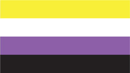 flag nonbinary